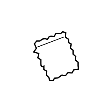 Mopar 68541566AA Side Panel Assembly Pad