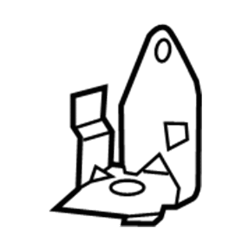 Dodge 5140865AA Brake Hose Bracket