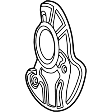 Dodge Brake Dust Shield - 4779794AB