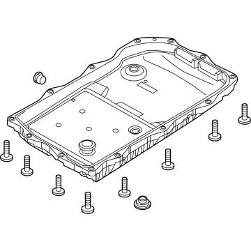 Jeep 68225344AA Transmission Pan