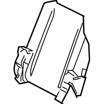 Dodge 1RH34DK2AA Seat Back Cover