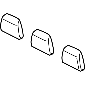 Dodge 1RH27DK2AA Headrest