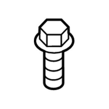 Chrysler 6104215AA Support Bracket Screw