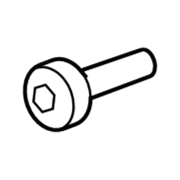 Mopar 6036769AA Seat Belt Assembly Upper Bolt, Front