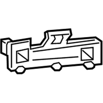 Dodge 68044050AC Head Air Bag Support