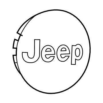 Jeep 1LB77DX8AC Center Cap