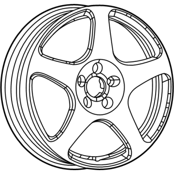 Jeep 4755314AA Wheel, Spare