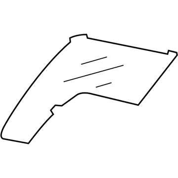 Dodge 5139932AA Sunroof Glass