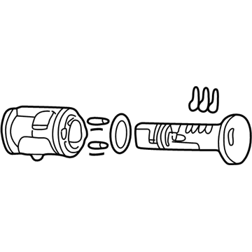Dodge 5083915AB Lock Cylinder