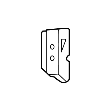 Ram 68134189AA Striker Reinforcement