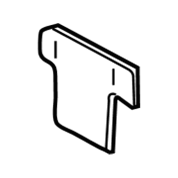 Jeep 55025280 Water Shield