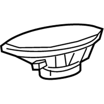 Ram 5091019AB Rear Driver Speaker
