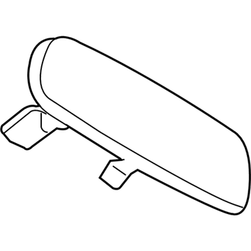 Jeep 4805332AD Mirror Inside