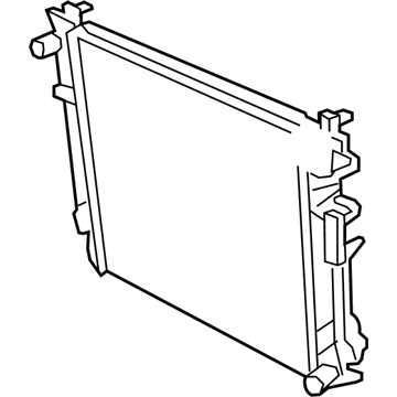 Dodge 4677755AE Radiator