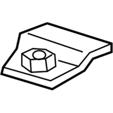 Dodge 5202588 Battery Tray Retainer