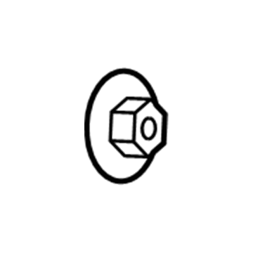 Jeep 6101694 Wiper Arm Nut