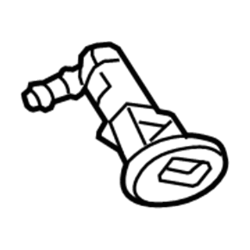 Jeep Windshield Washer Nozzle - 68111114AA