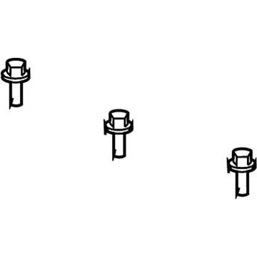 Ram 6508183AA Bumper Cover Bolt