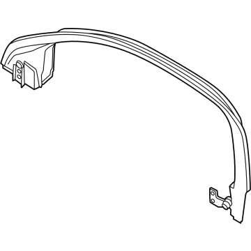 Mopar 7MS54LXHAA Window Trim, Front