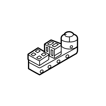 2023 Dodge Hornet Power Window Switch - 7MT81LXHAA