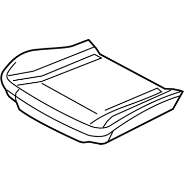 Dodge Charger Seat Cushion - 68103699AA