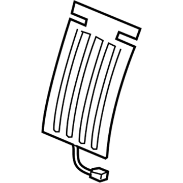 Dodge 68102969AA Seat Back Heater