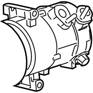 Jeep 55111610AC Compressor