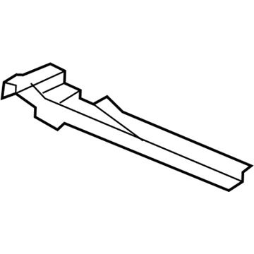 Jeep Wrangler JK Rear Crossmember - 55395868AC