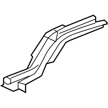 Mopar 55397054AC Front Side Rail