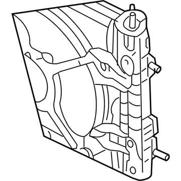 Chrysler 5096191AC Condenser