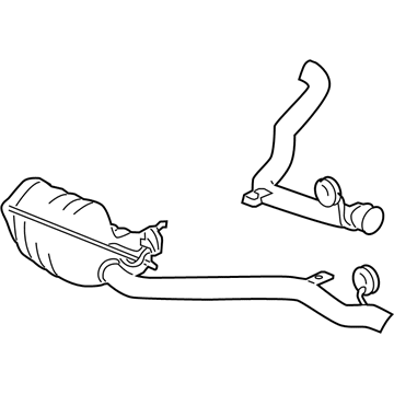 Chrysler 4581722AB Muffler & Pipe Front Bracket