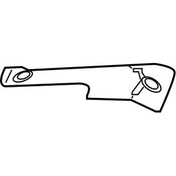 Chrysler 5065767AC Heat Shield