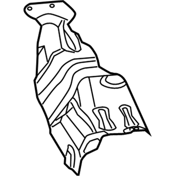 Jeep 5155473AC Heat Shield