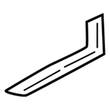 Dodge 5083062AA Cowl Top Panel Seal