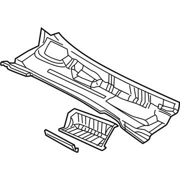Dodge 55359739AC Plenum Panel