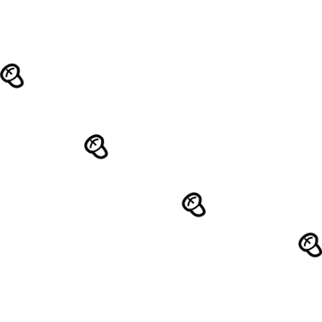 Dodge 6503339 Cowl Top Panel Nut