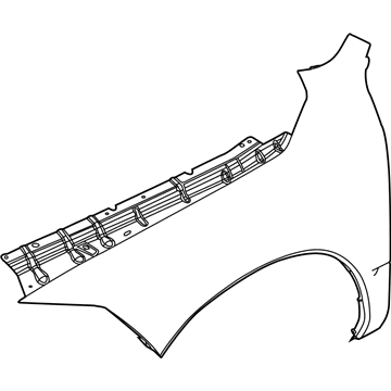 Ram 68054338AJ Fender