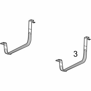 Chrysler 68455206AA Mount Strap