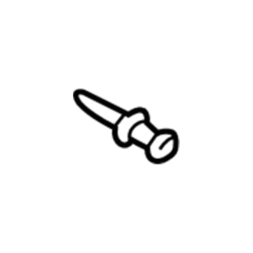 Dodge 6504521 Bumper Cover Pin