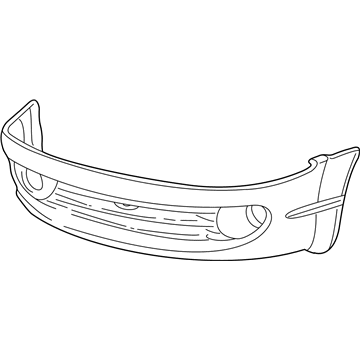 Dodge Intrepid Bumper - 4574834AB