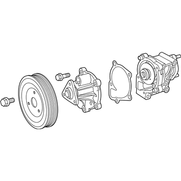 Jeep 5047389AC Water Pump Assembly