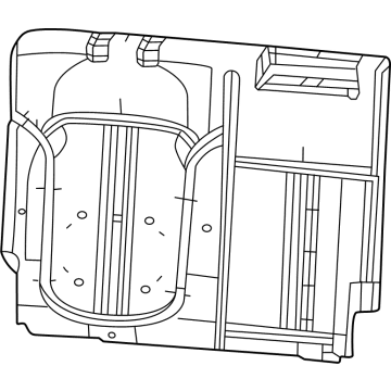 Jeep 68418969AA Seat Back Pad