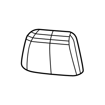 Jeep 6TV171A6AC Headrest, Outer
