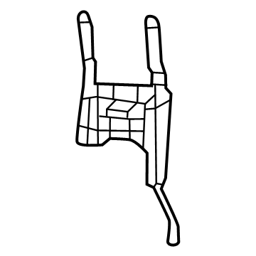 68530698AD Mopar Mechanism - Headrest Folding Illustration 1 of 1