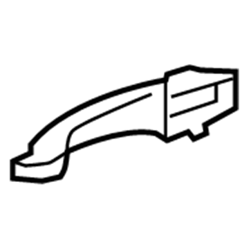 Dodge Avenger Door Handle - 1KR99AXRAC