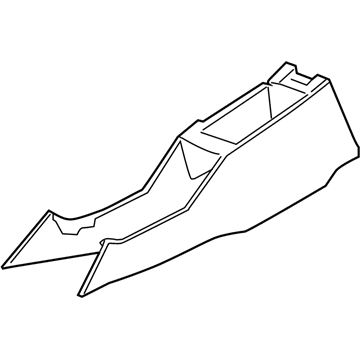 Chrysler Center Console Base - 1BX611P7AA