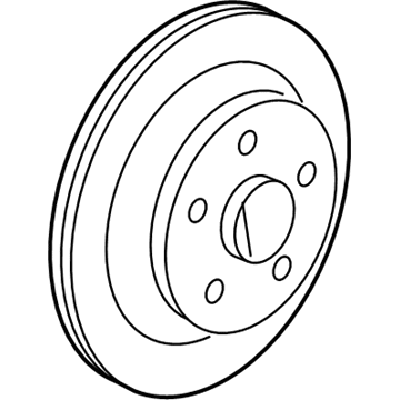 Dodge Ram 3500 Brake Disc - 5290345AB