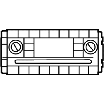 Dodge 5091224AD Radio