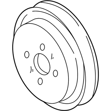 Chrysler Water Pump Pulley - MD371390