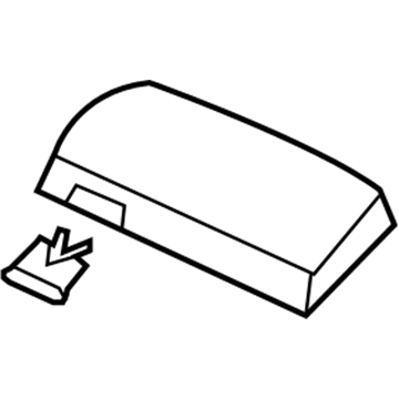 Chrysler Aspen Armrest - 1GF141D1AA